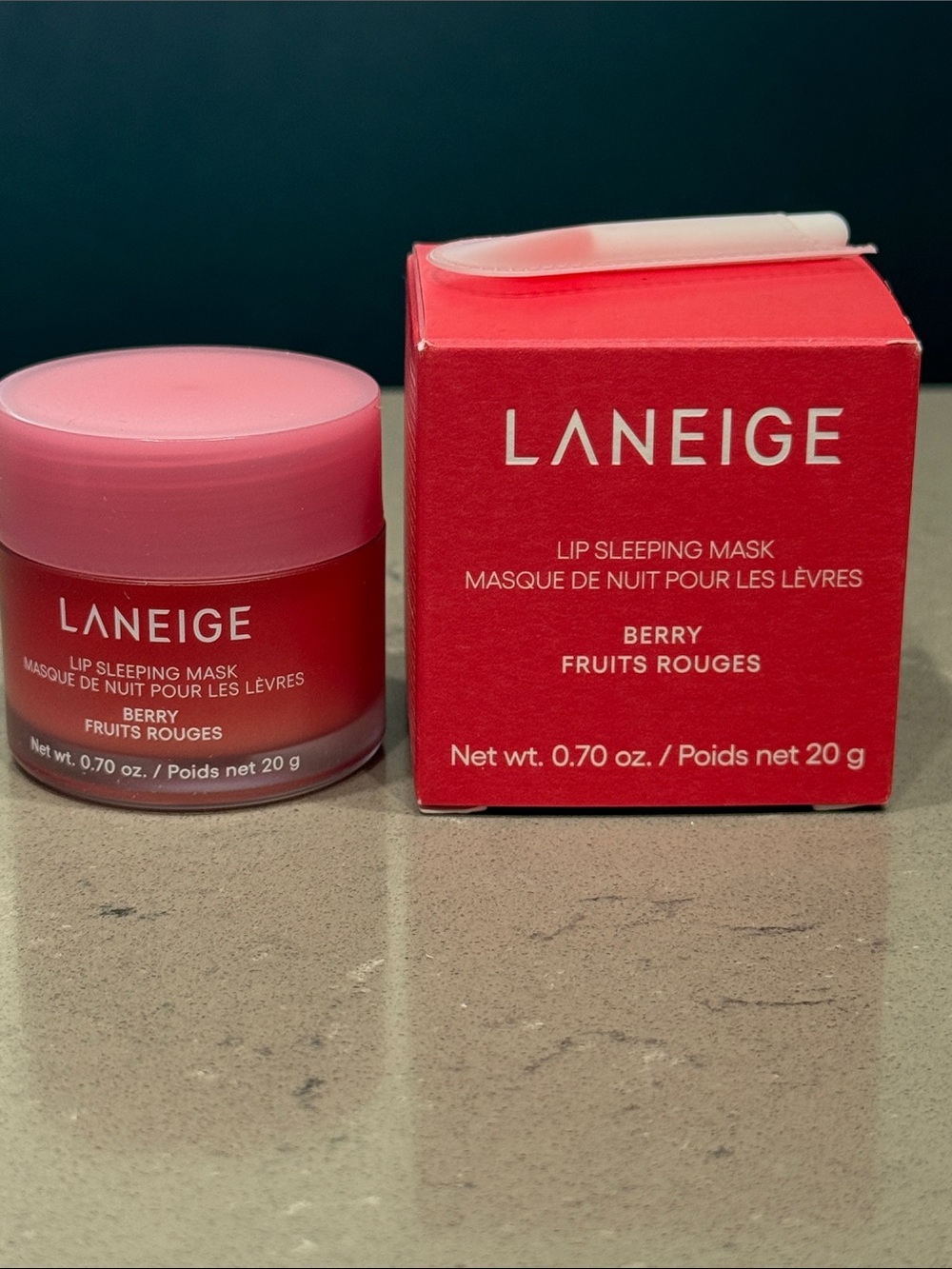 LANEIGE Berry Lip Sleeping Mask - Berry, new/unused